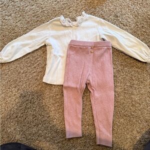 Zara Kids Shirt & Leggings